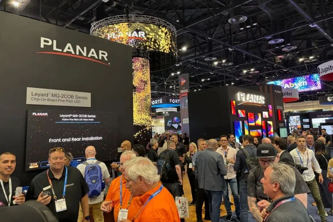 云顶yd222线路检测中心Planar震撼亮相美国InfoComm 2025，高端显示矩阵引领视听新纪元